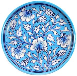 Blue Pottery Plates