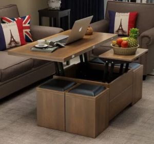 Coffee table cum dining table set by Custom Comfort