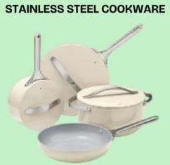 non stick steel cookware