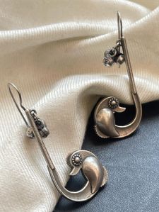 golden silver ear cuffs