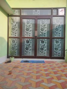 Aluminum door