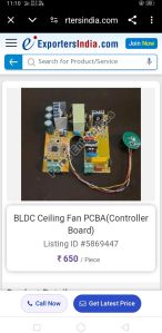 bldc ceiling fan pcba