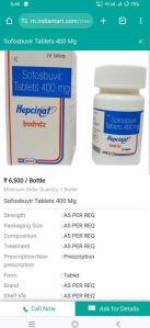 Sofosbuvir Tablets 400 mg