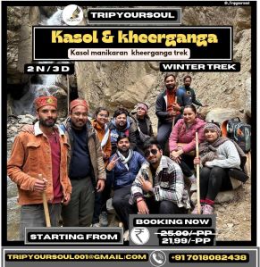 Kasol Kheerganga Trek