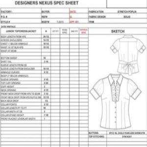 Garment Point of Measurement