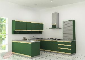 U Shaped Kitchen Interior Design Service