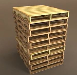 wooden pallets