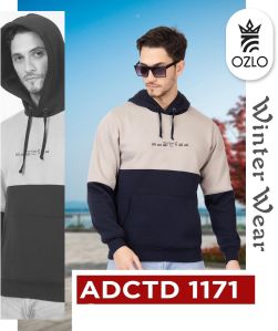 OZLO Mens Roundneck Fleece Sweatshirt