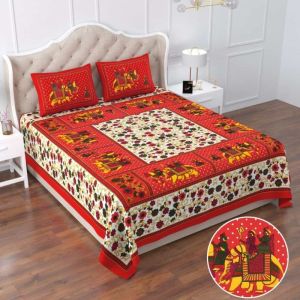 Jaipuri Cotton Bed Sheet