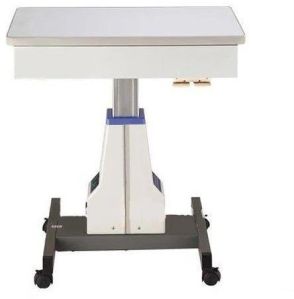 Motorized Table With Drawer