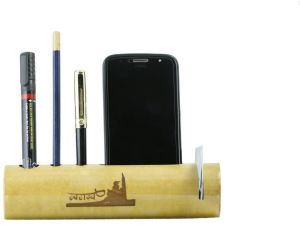 Bamboo phone stand