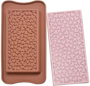 Silicone chocolate bar mold