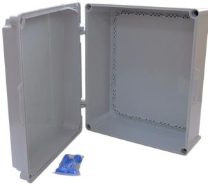 HINGES ABS PLASTIC ENCLOSURE 450x300x170mm