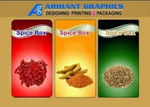 Spice Packaging Box