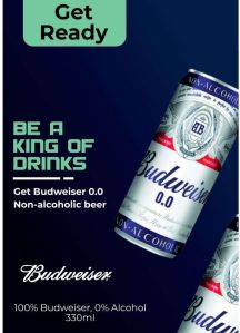 Budwiser non alcoholic beer