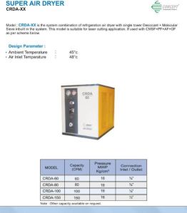 Super Compressed Air Dryer