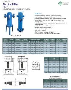 High Efficiency Air Line Filter