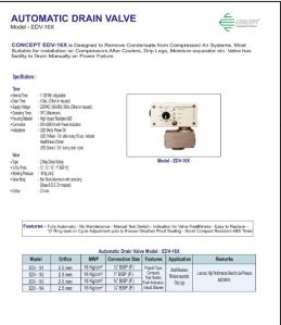 EDV-16X Automatic Drain Valve