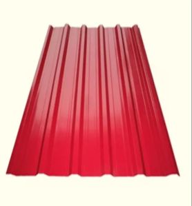 Red Metal Roofing Sheet