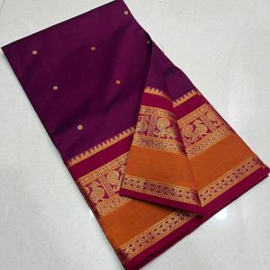 Pure Kanchi cotton sarees 120 count