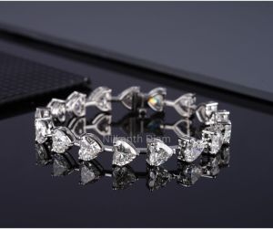 Heart Diamond Bracelet