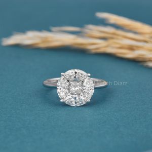 Marquise Diamonds Ring