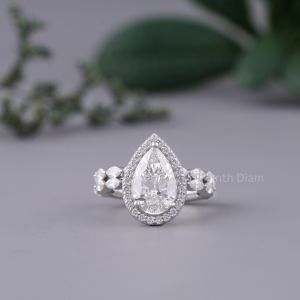 Pear Diamond Ring