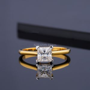 Solitaire Diamond Engagement Ring