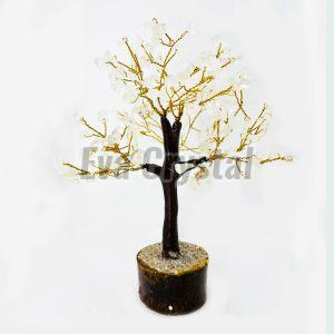 100 Beads Clear Quartz Tree