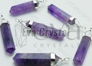 Amethyst Double Point Pendant