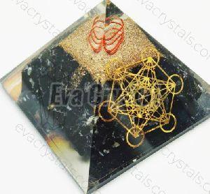 Black Tourmaline Orgone Pyramid