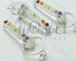 Crystal Double Point Chakra Pendant