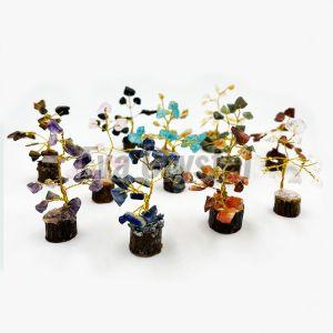 Gemstone Crystal Tree Set of 12 Pcs