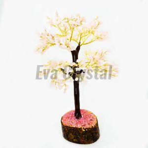 Rose Quartz Gemstone Tree