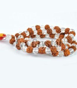 Rudraksha Sphatik Japa Mala