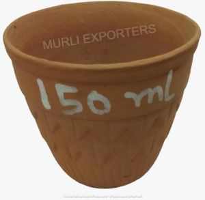 150 Ml Terracotta Kullad Glass