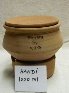 Terracotta Briyani Handi with Stand