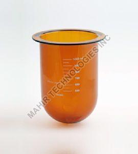 Dissolution Amber Glass Vessel