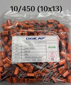 10 MFD - 450 VDC Orange Capacitor