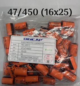 47 MFD - 450 VDC Orange Capacitor