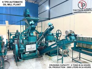 Automatic Mustard Oil Mill Plant
