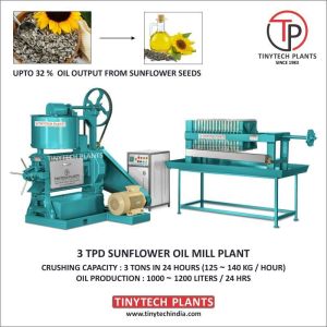Sunflower Oil Mill Plant