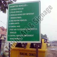 Reflective Signage Board