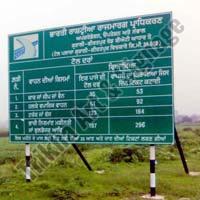 Reflective Signage Board