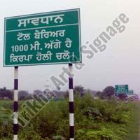 Reflective Signage Board