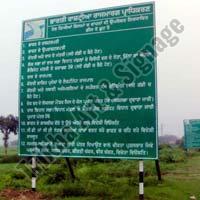 Reflective Signage Board