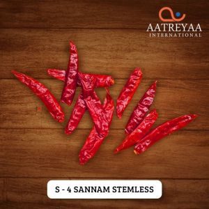 S-4 Sannam Stemless Dry Red Chilli