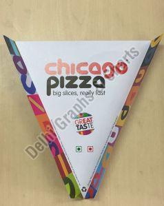 Multicolor Pizza Slice Tray