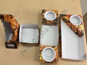 Paper Tray with Dip Cup