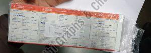 Thermal Paper Boarding Pass